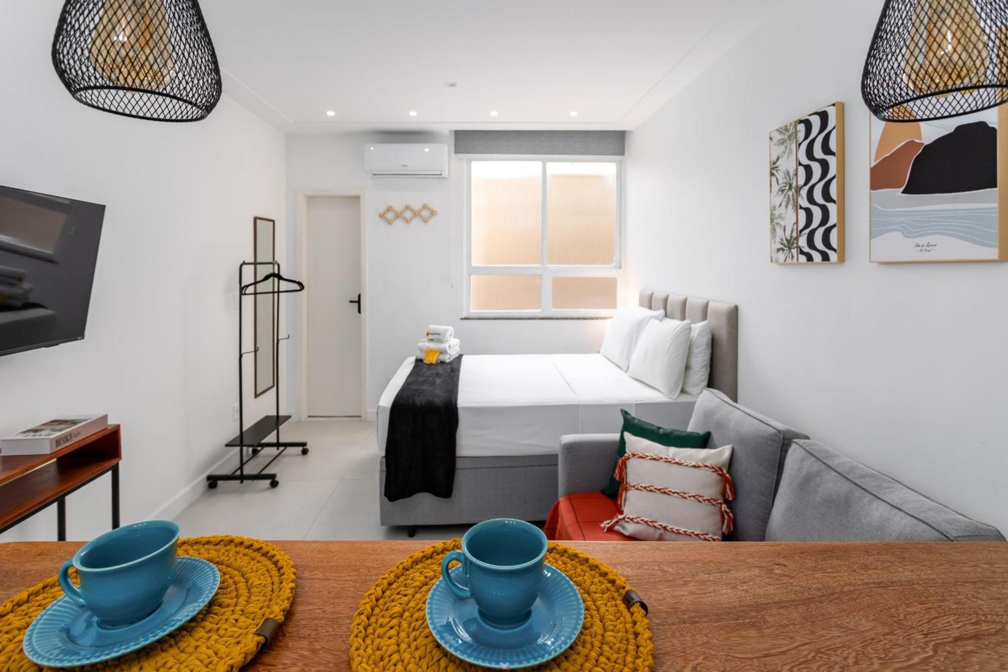 Belo Espaco 2 No Largo Do Machado - Ct404 Z4 Apartamento *